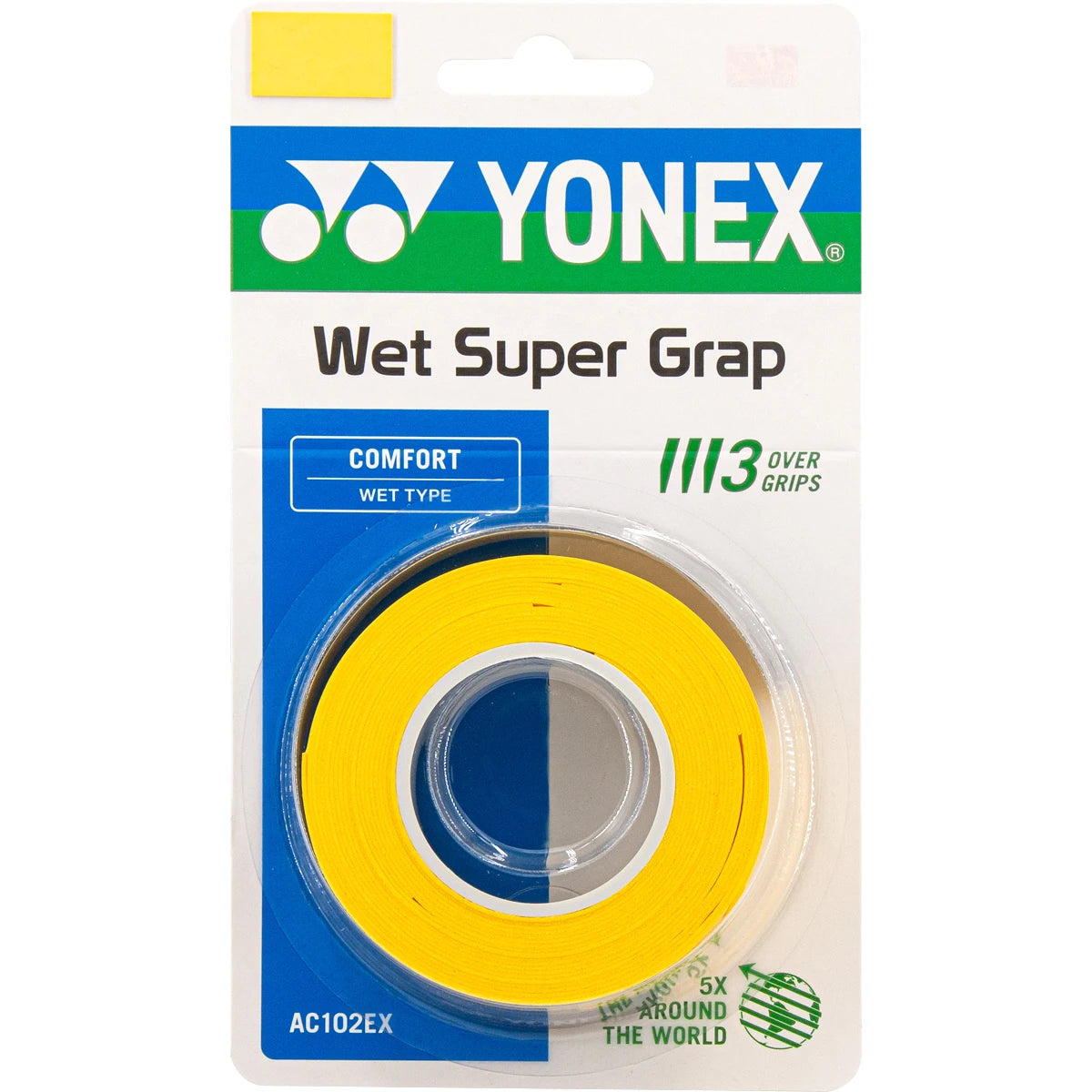 3 SURGRIPS YONEX SUPER GRAP AC 102