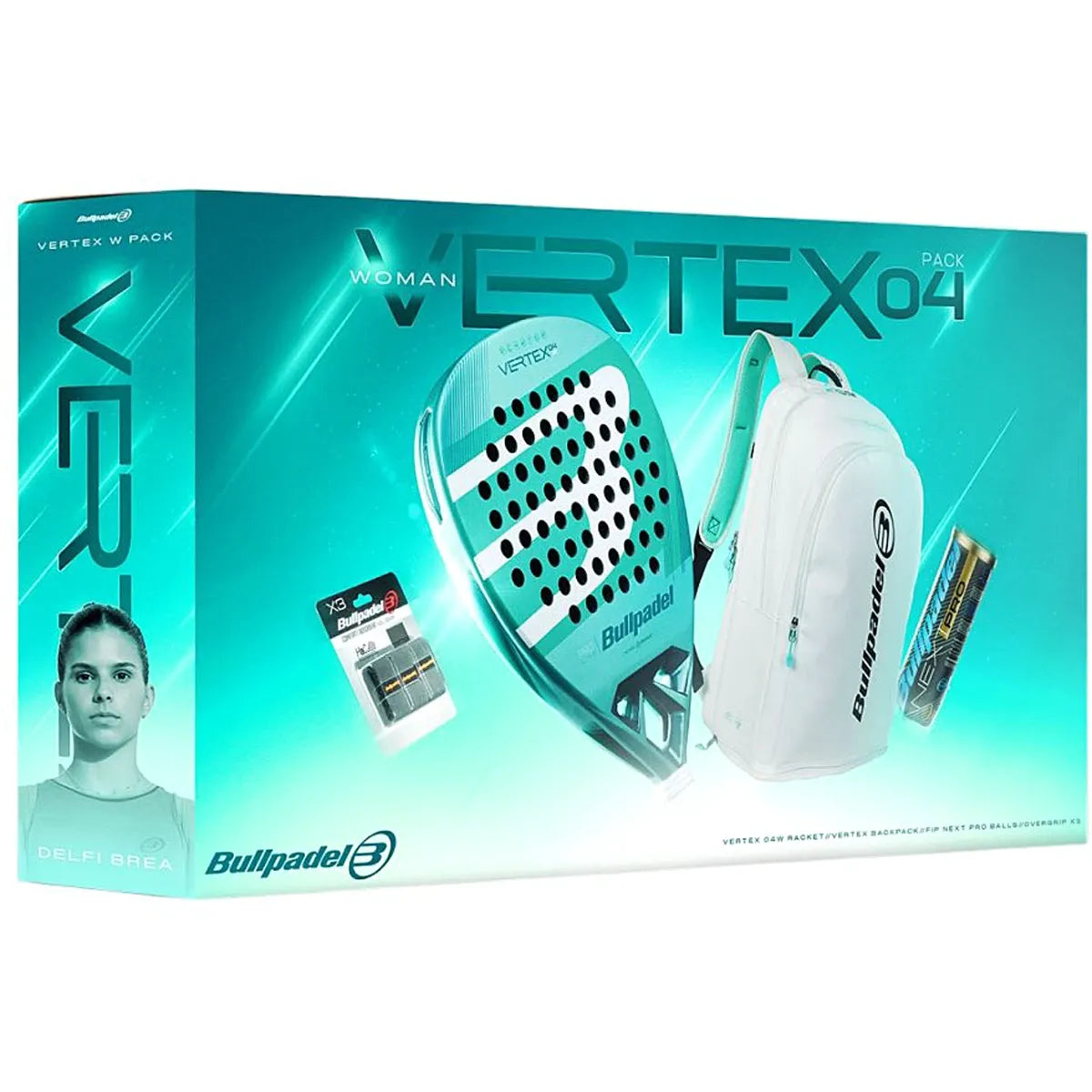 PACK BULLPADEL VERTEX 04 W 2025