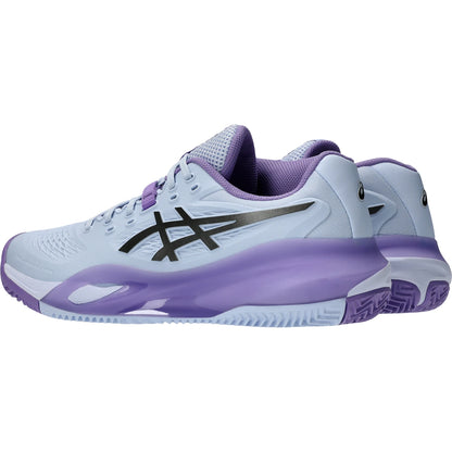 CHAUSSURES ASICS FEMME GEL RESOLUTION X NIGHT ENERGY TERRE BATTUE