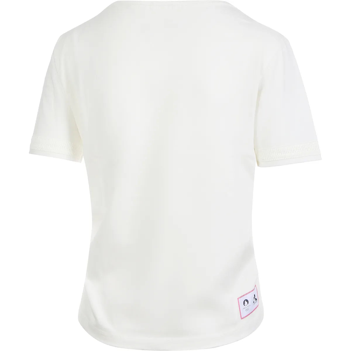 T-Shirt Le Coq Sportif Femme Crop Paris 2024 Essentiel