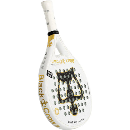 RAQUETTE DE PADEL BLACK CROWN PITON WHITE