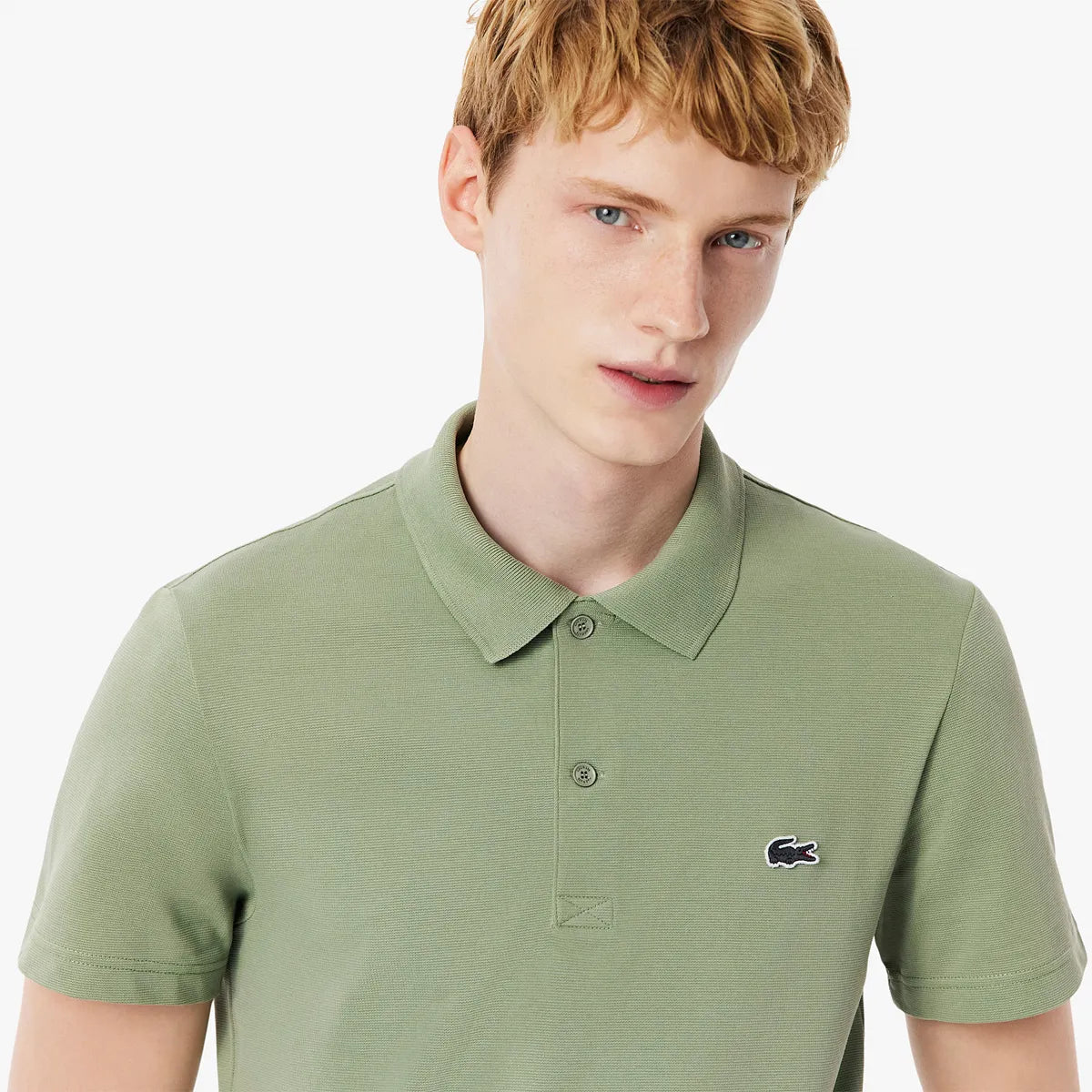 POLO LACOSTE CORE PERFORMANCE OTTOMAN REGULAR FIT