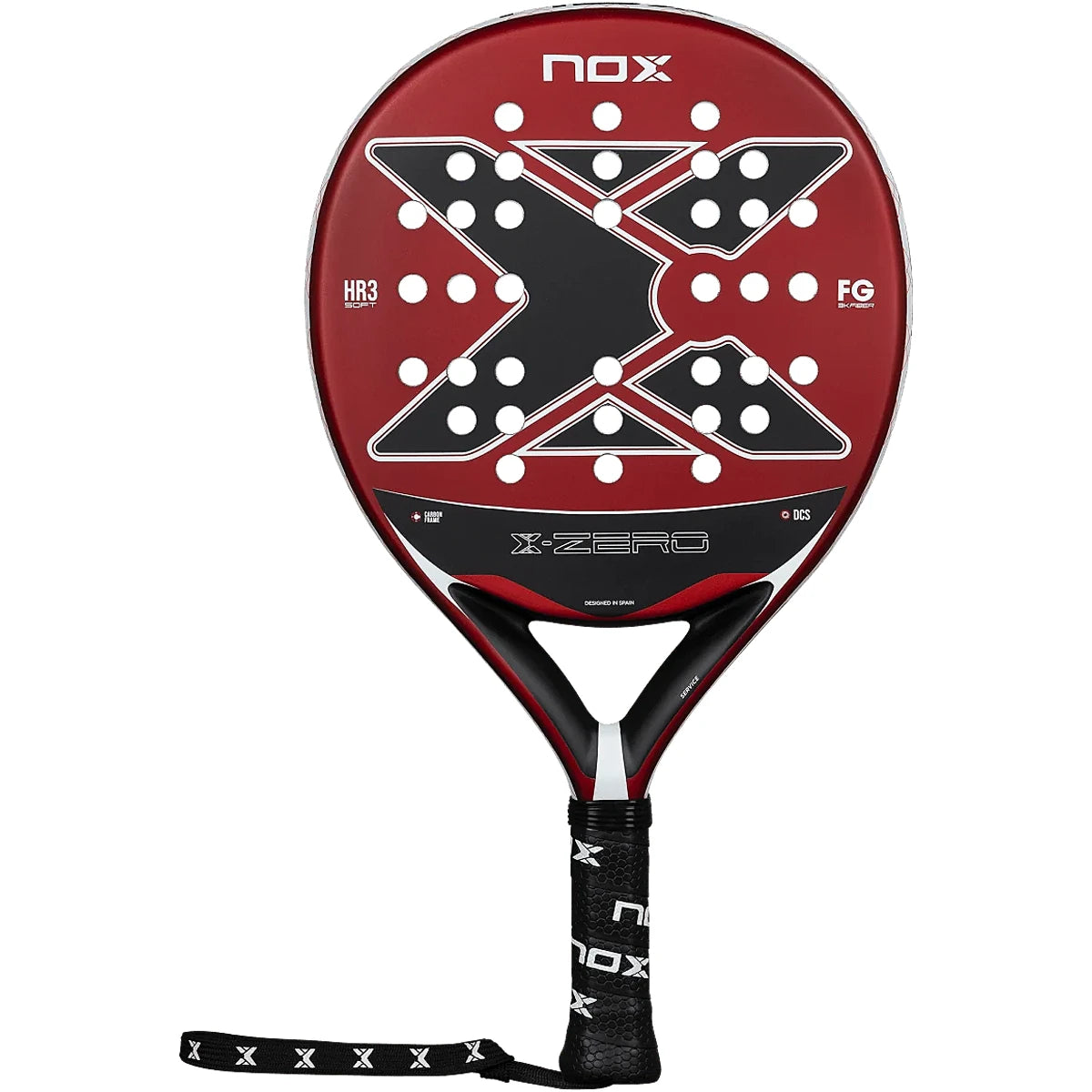 RAQUETTE DE PADEL NOX X-ZERO ROUGE