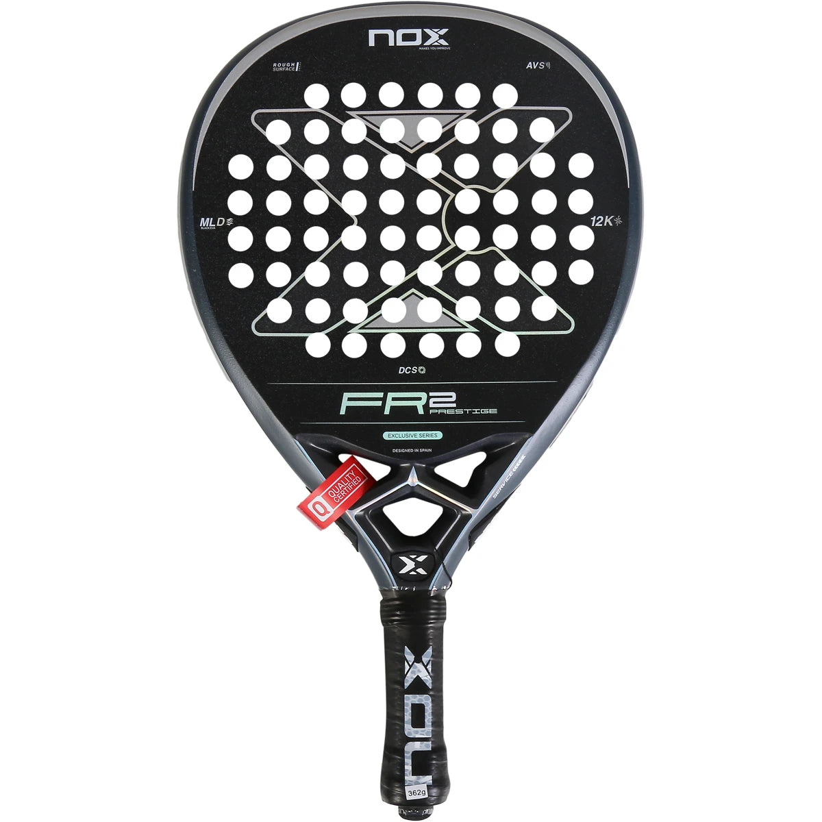 RAQUETTE DE PADEL NOX FR PRESTIGE 2.0 12K