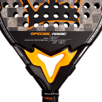 RAQUETTE DE PADEL BLACK CROWN SPECIAL MAGIC