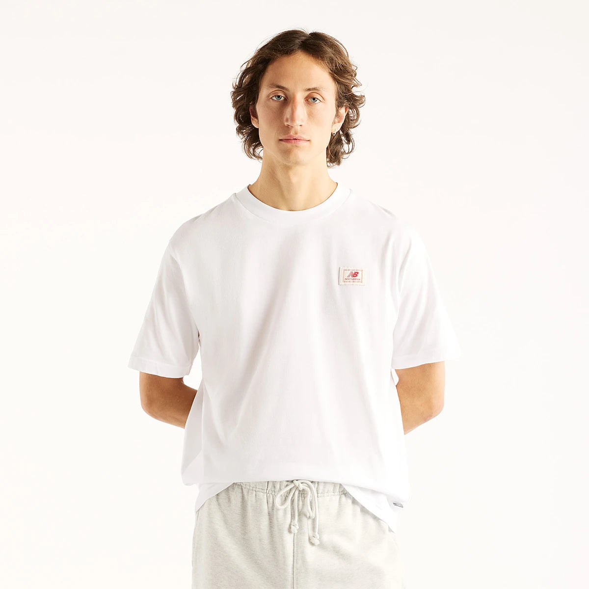 T-SHIRT NEW BALANCE WOVEN LABEL
