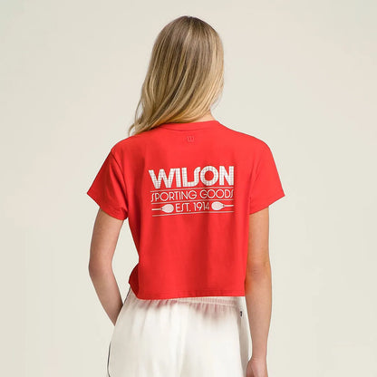 T-SHIRT FEMME WILSON HARPER CROP TOP