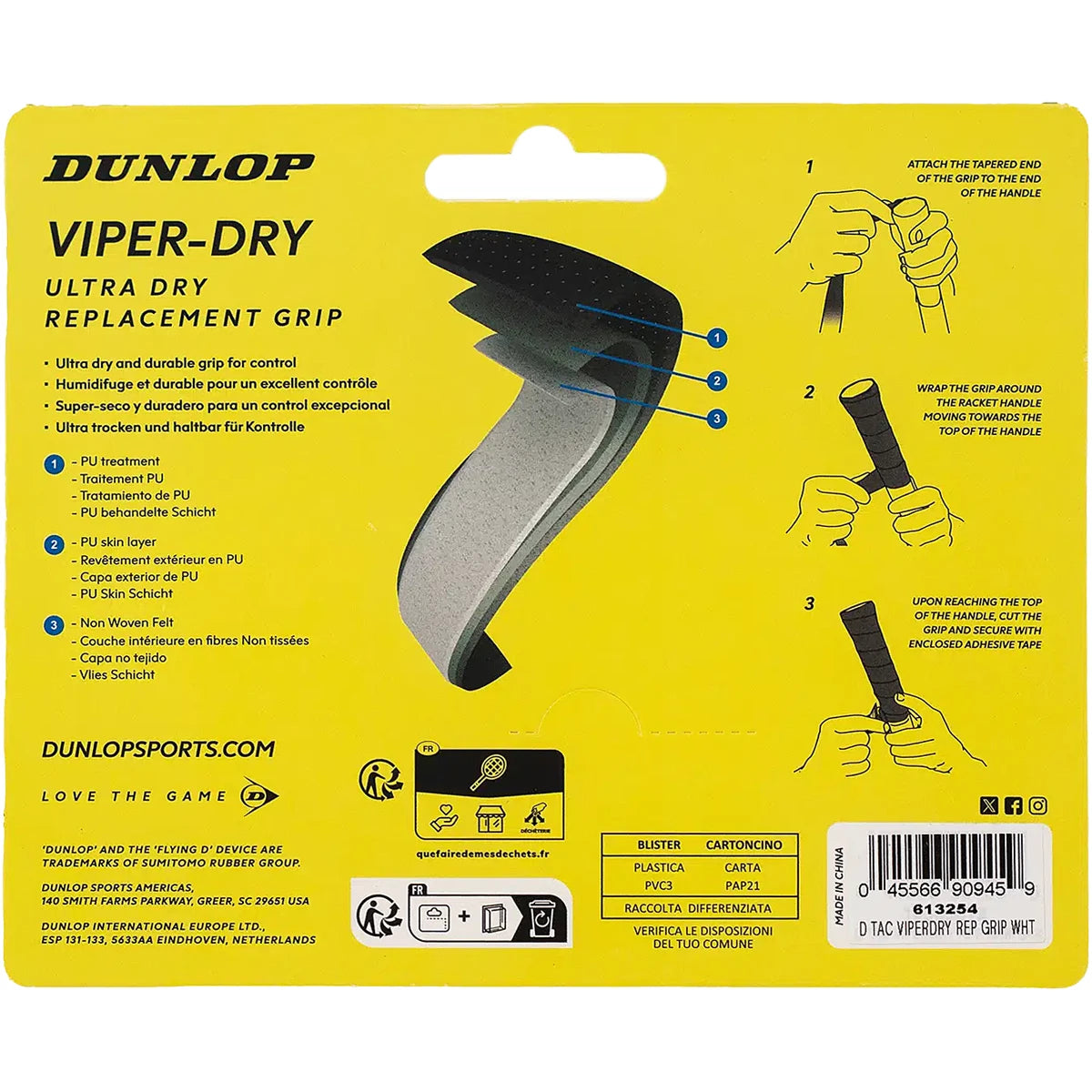 GRIP DUNLOP ATP VIPER-DRY