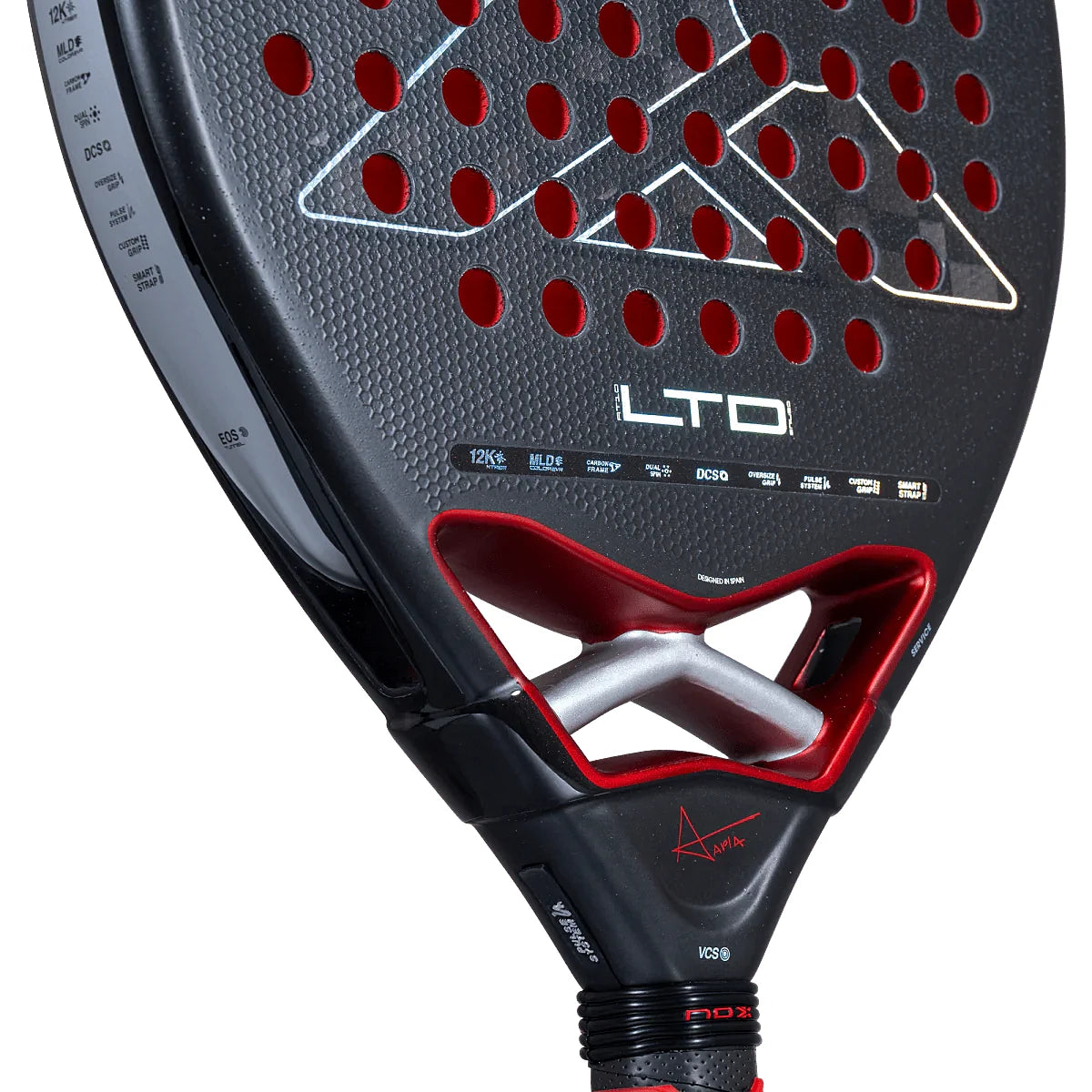 PACK RAQUETTE DE PADEL NOX AT10 GENIUS 12K XTREM LIMITED