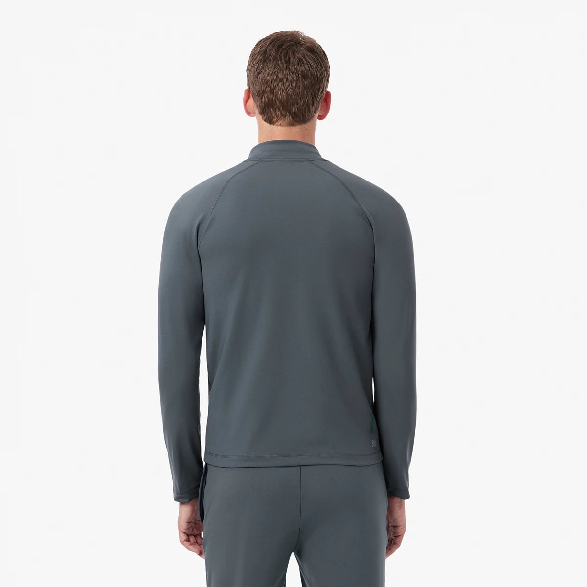 SWEAT LACOSTE ESSENTIALS MANCHES LONGUES FULL ZIP