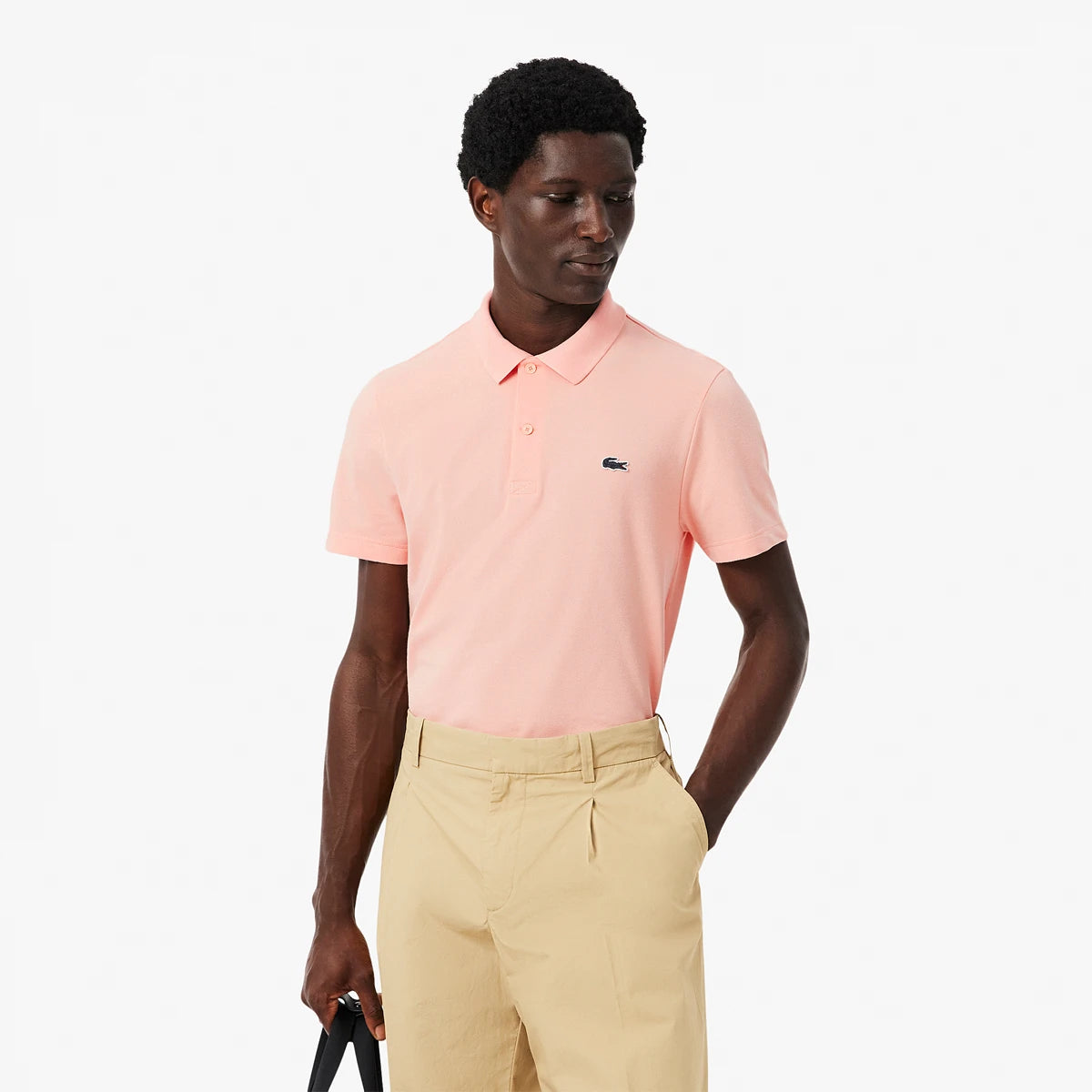 POLO LACOSTE CORE PERFORMANCE OTTOMAN REGULAR FIT