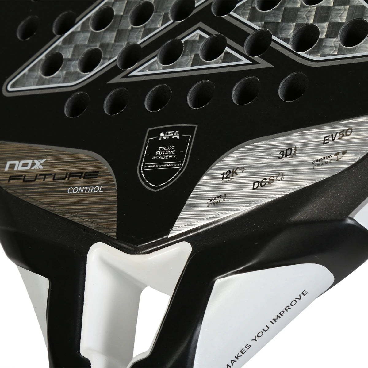 RAQUETTE DE PADEL NOX FUTURE CONTROL 12K ALUM
