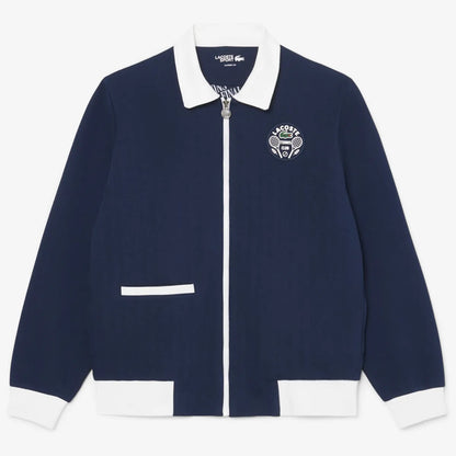 VESTE LACOSTE HERITAGE COTON