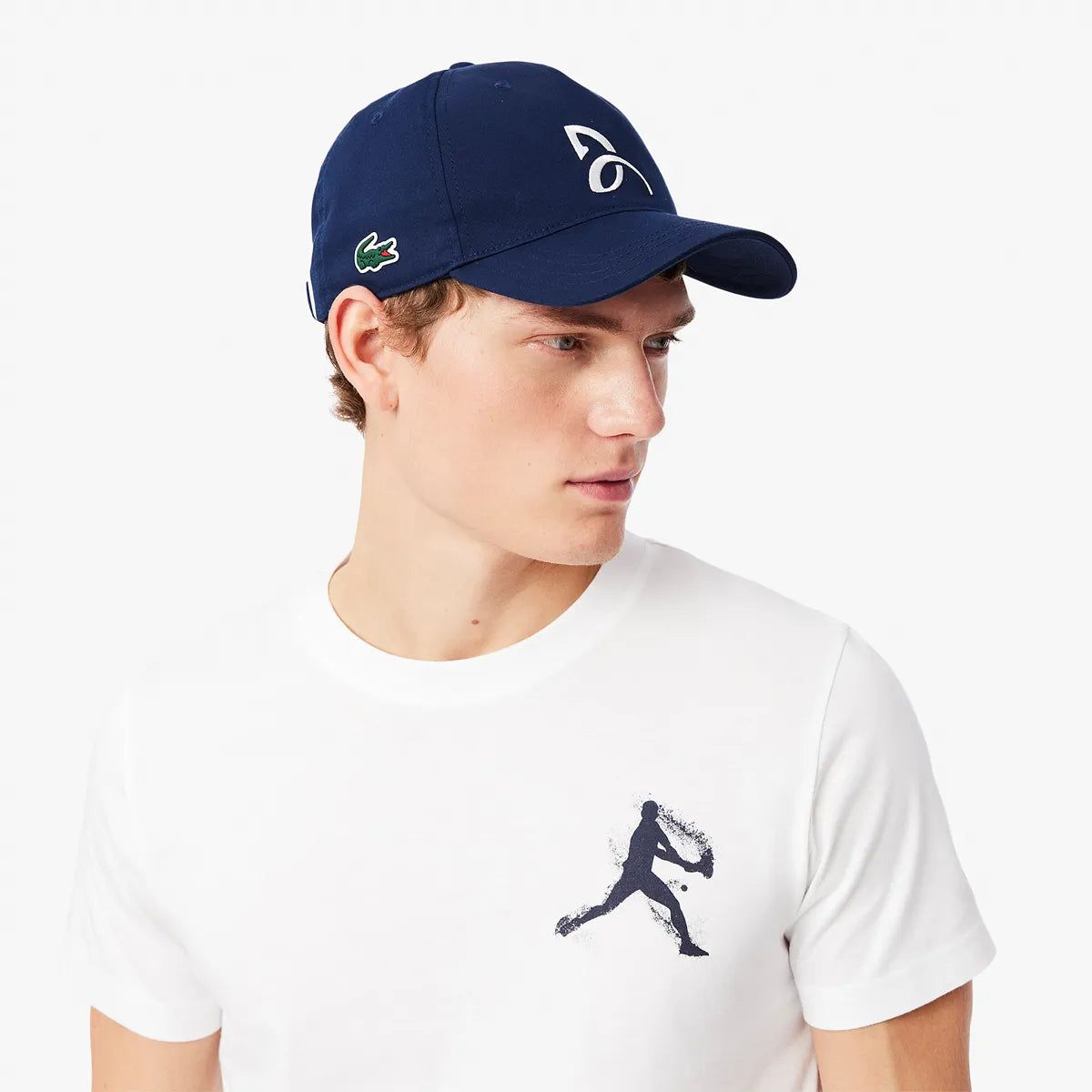 PACK T-SHIRT / CASQUETTE LACOSTE DJOKOVIC WIMBLEDON