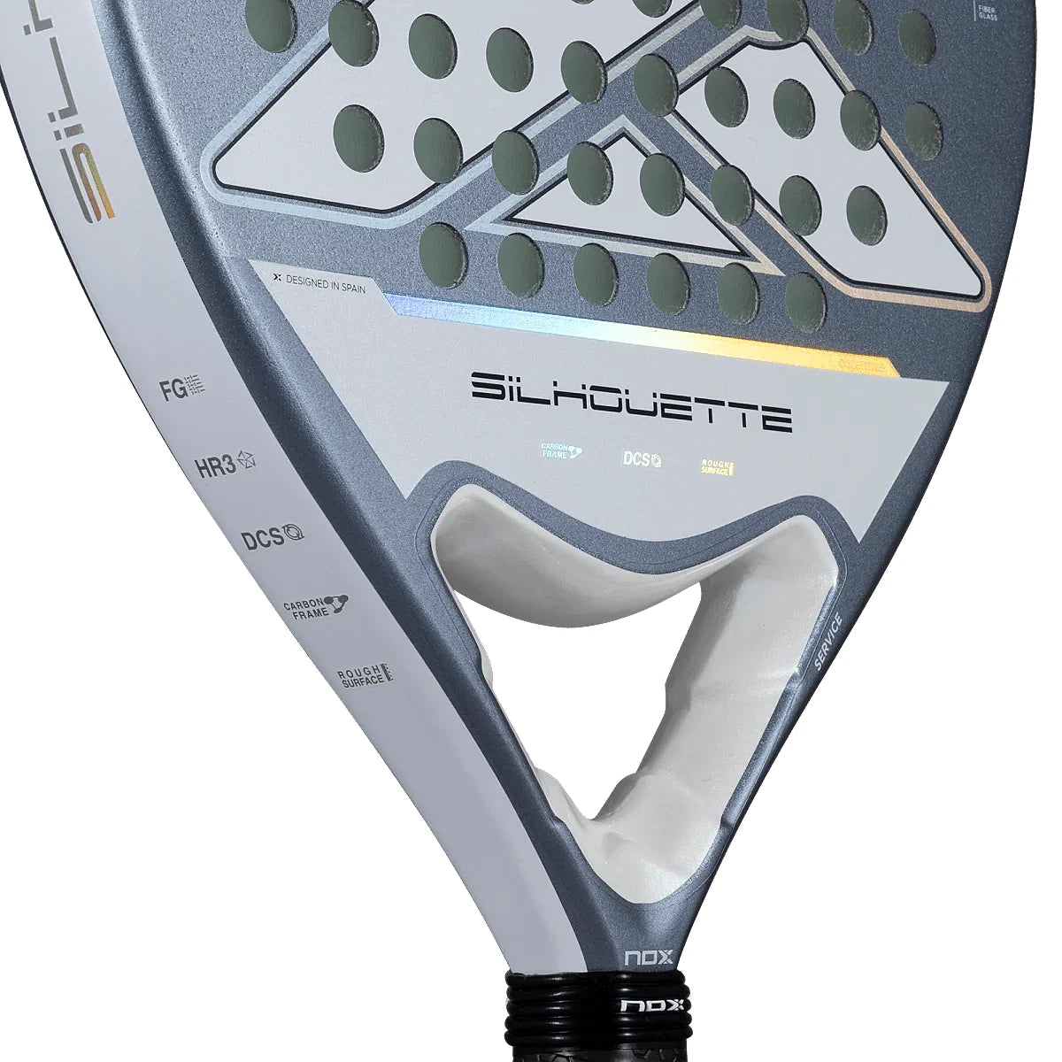 RAQUETTE DE PADEL NOX X-ONE SILHOUETTE