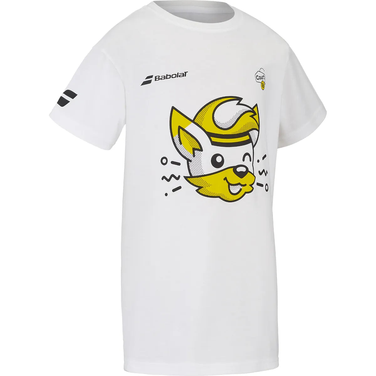T-SHIRT BABOLAT JUNIOR EXERCISE COURT 16 COTON