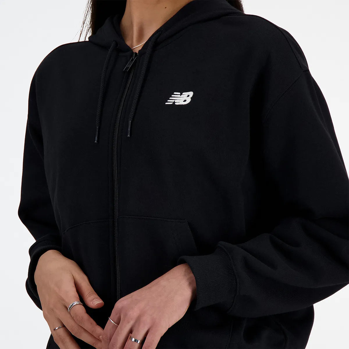 VESTE NEW BALANCE FEMME SPORT ESSENTIALS TERRY FZ