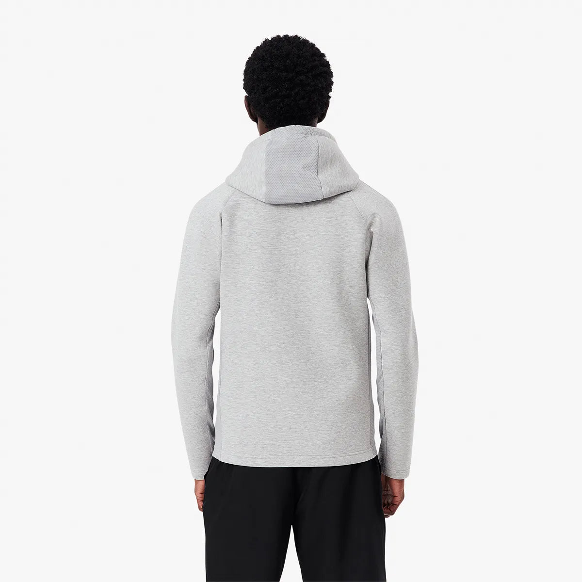 SWEAT LACOSTE CORE PERRFORMANCE A CAPUCHE FZ MESH