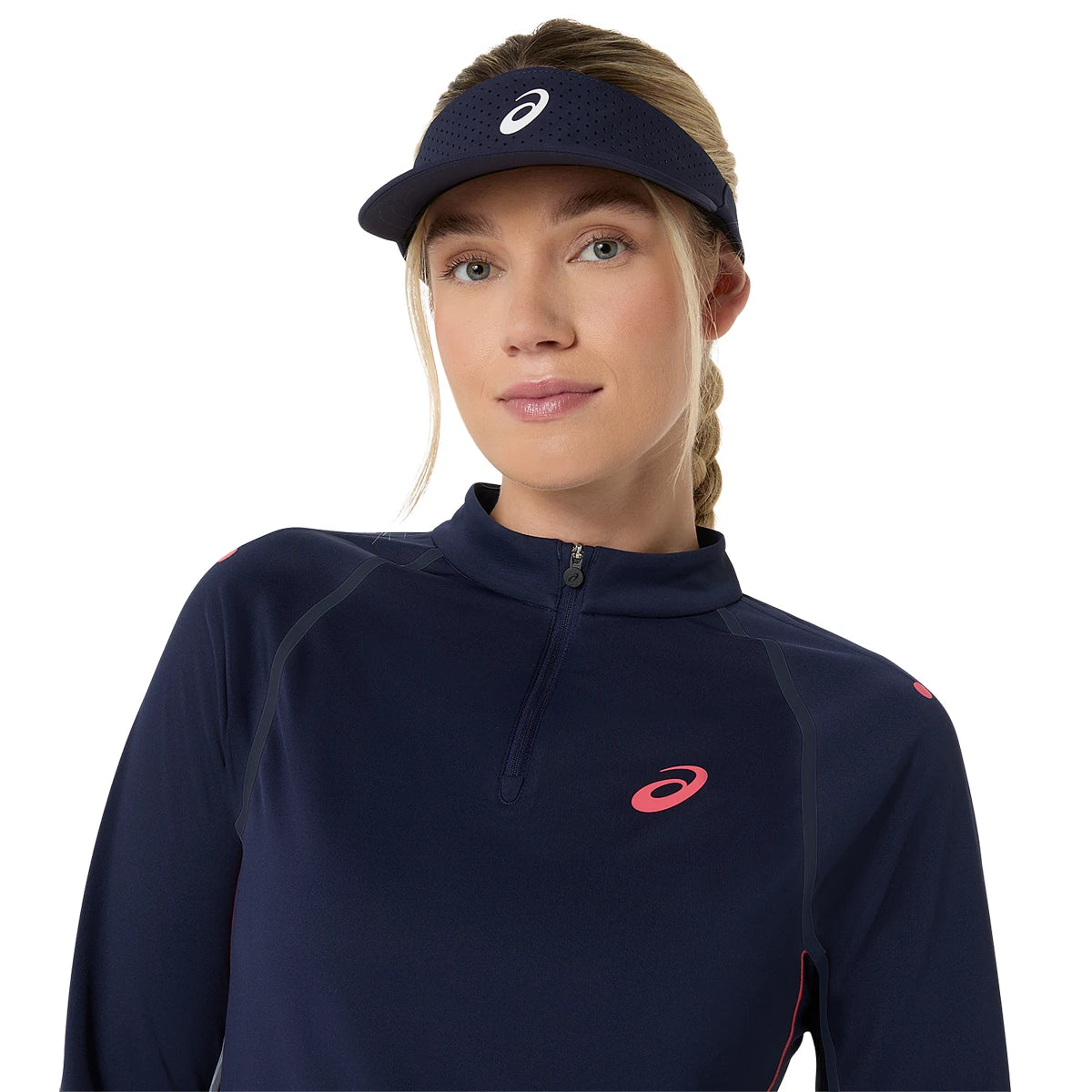 T-SHIRT ASICS FEMME 1/2 ZIP