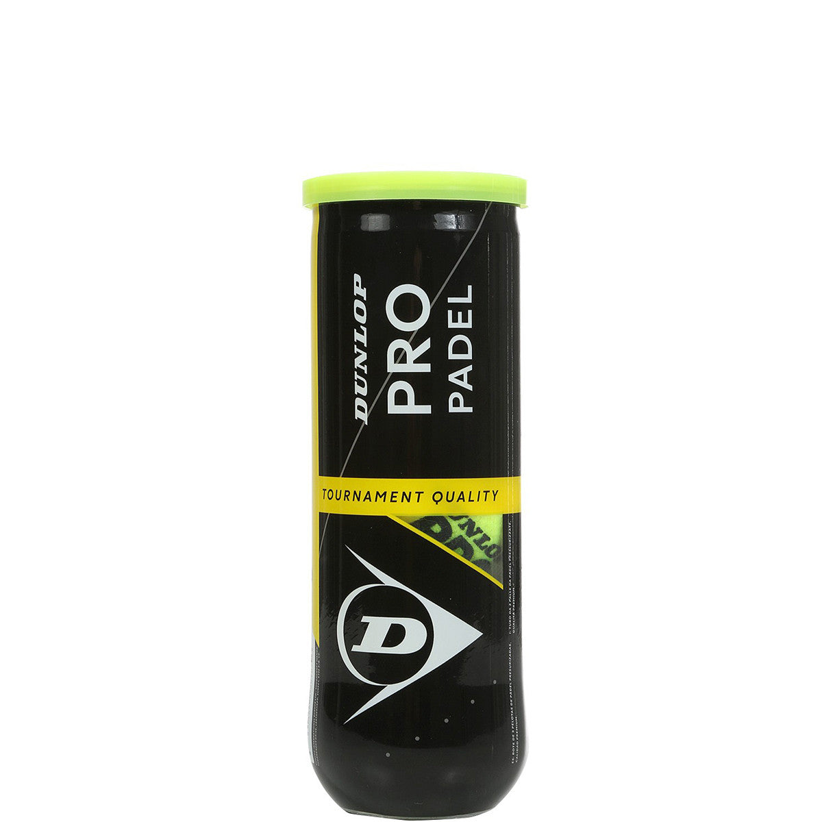 TUBE DE 3 BALLES DUNLOP PRO PADEL