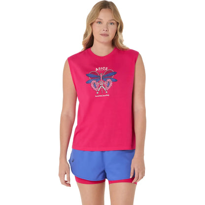 T-SHIRT ASICS FEMME GAME SEASONAL GRAPHIC