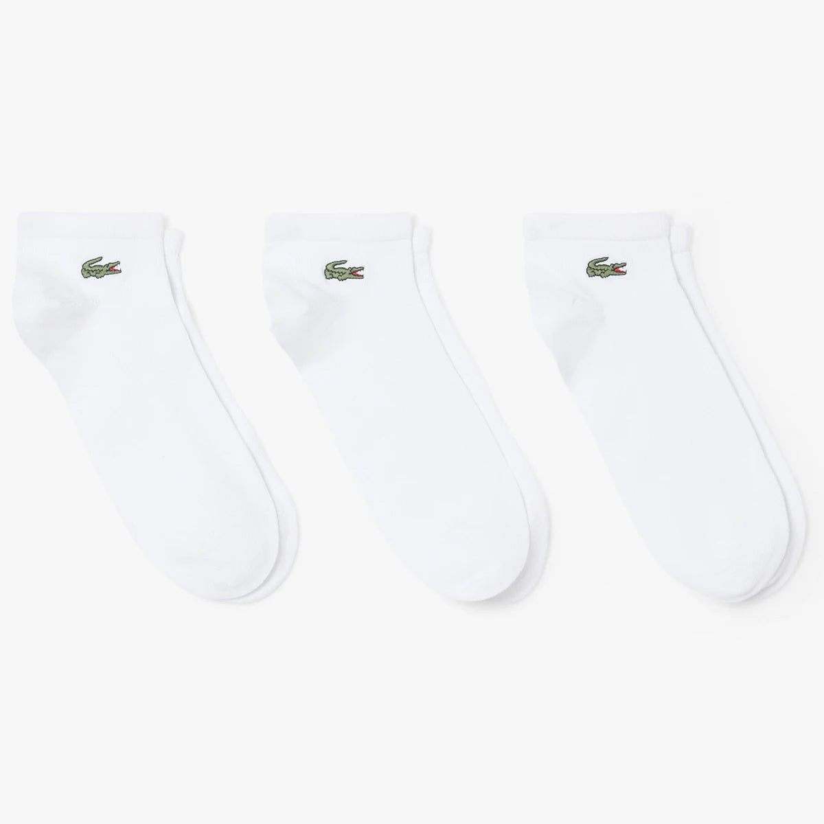 3 PAIRES DE CHAUSSETTES BASSES LACOSTE CLASSIC