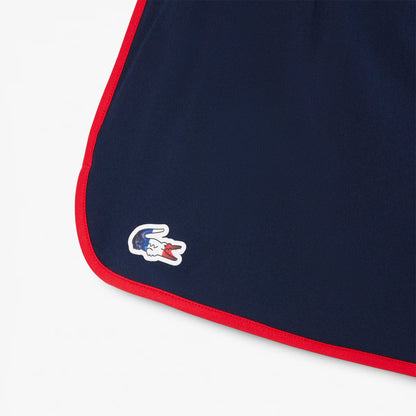 SHORT LACOSTE FEMME FRENCH TEAM