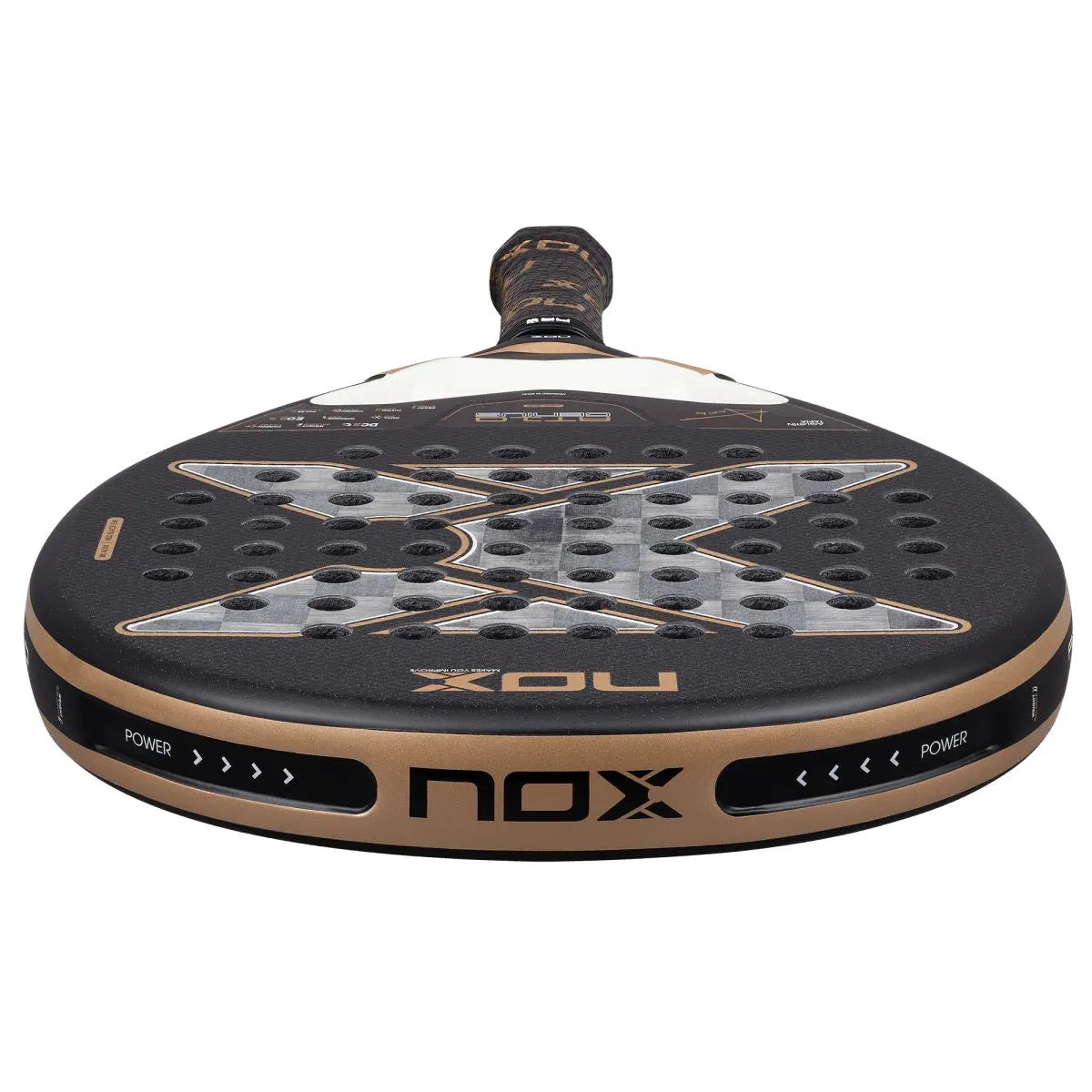 RAQUETTE DE PADEL NOX AT10 GENIUS 18K ALUM BY AGUSTIN TAPIA 2026