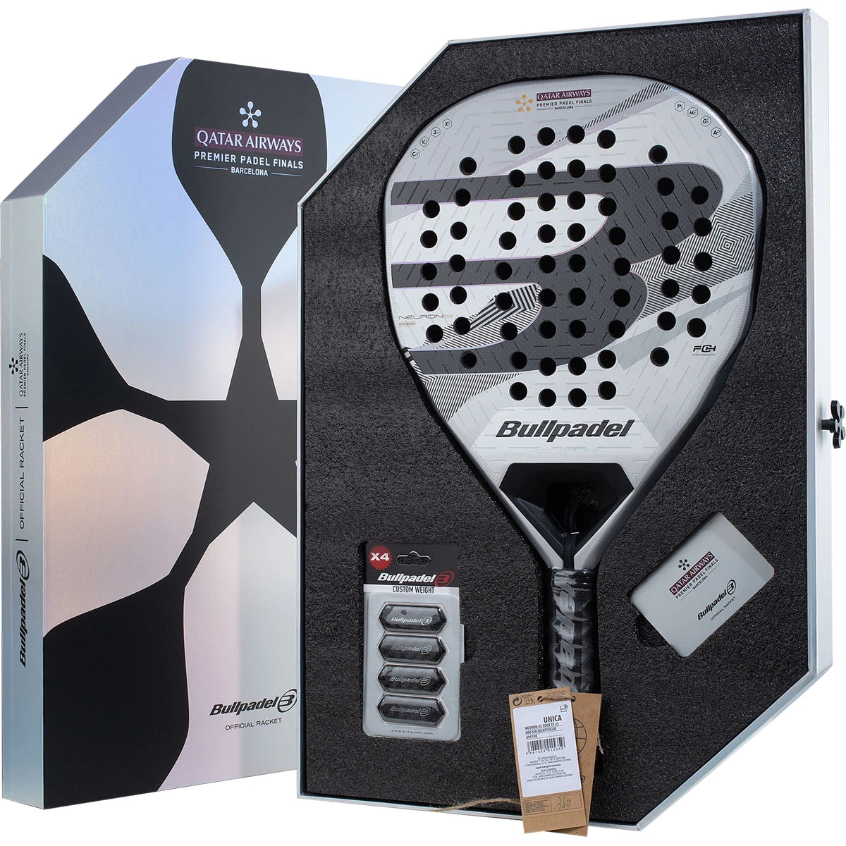 RAQUETTE PADEL BULLPADEL NEURON 02 EDGE TOUR FINALS 25