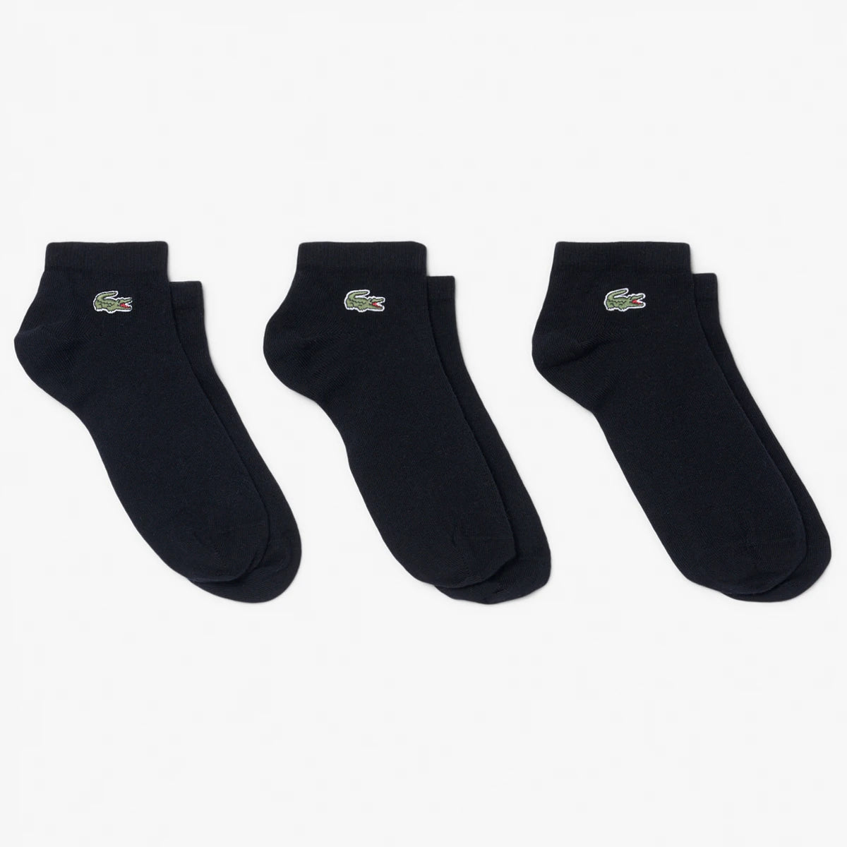 3 PAIRES DE CHAUSSETTES BASSES LACOSTE CLASSIC