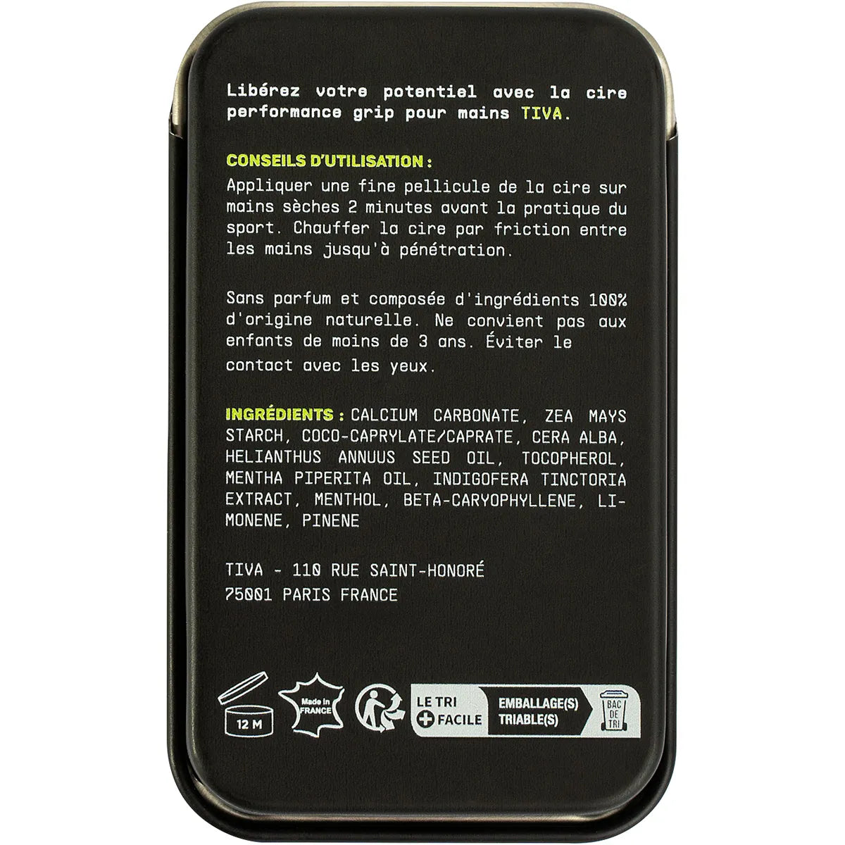 CIRE PROTECTRICE MAINS TIVA