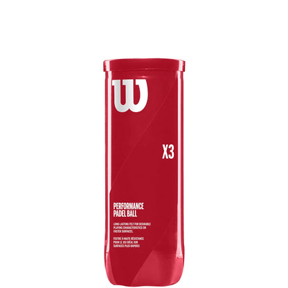 TUBE DE 3 BALLES DE PADEL WILSON