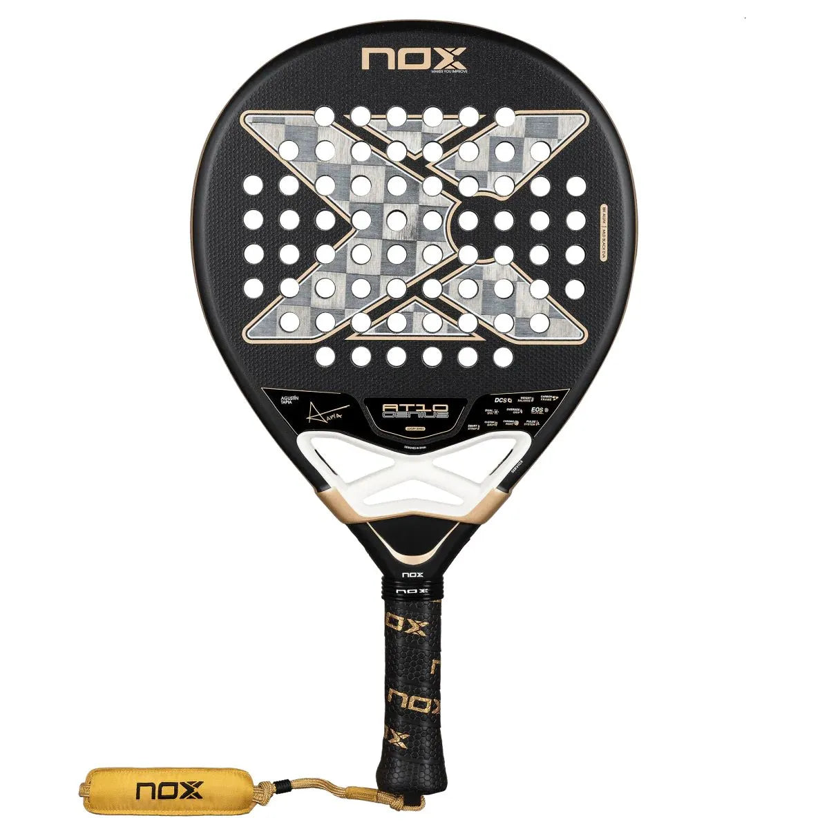 RAQUETTE DE PADEL NOX AT10 GENIUS 18K ALUM BY AGUSTIN TAPIA 2026