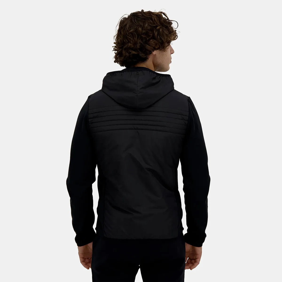 VESTE LE COQ SPORTIF HYBRIDE CAPUCHE