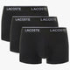PACK DE 3 BOXERS LACOSTE COTON