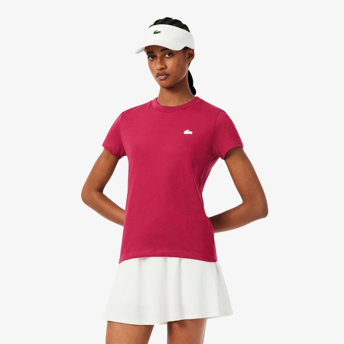 T-SHIRT LACOSTE FEMME CORE PERFORMANCE