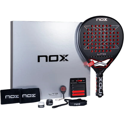 PACK RAQUETTE DE PADEL NOX AT10 GENIUS 12K XTREM LIMITED