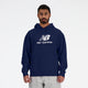 SWEAT NEW BALANCE ESSENTIAL LOGO A CAPUCHE
