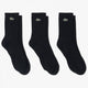 3 PAIRES DE CHAUSSETTES LACOSTE CLASSIC