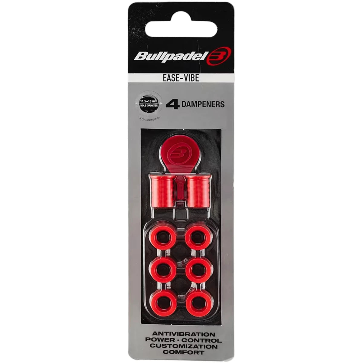 ANTIVIBRATEURS BULLPADEL EASE VIBE x4
