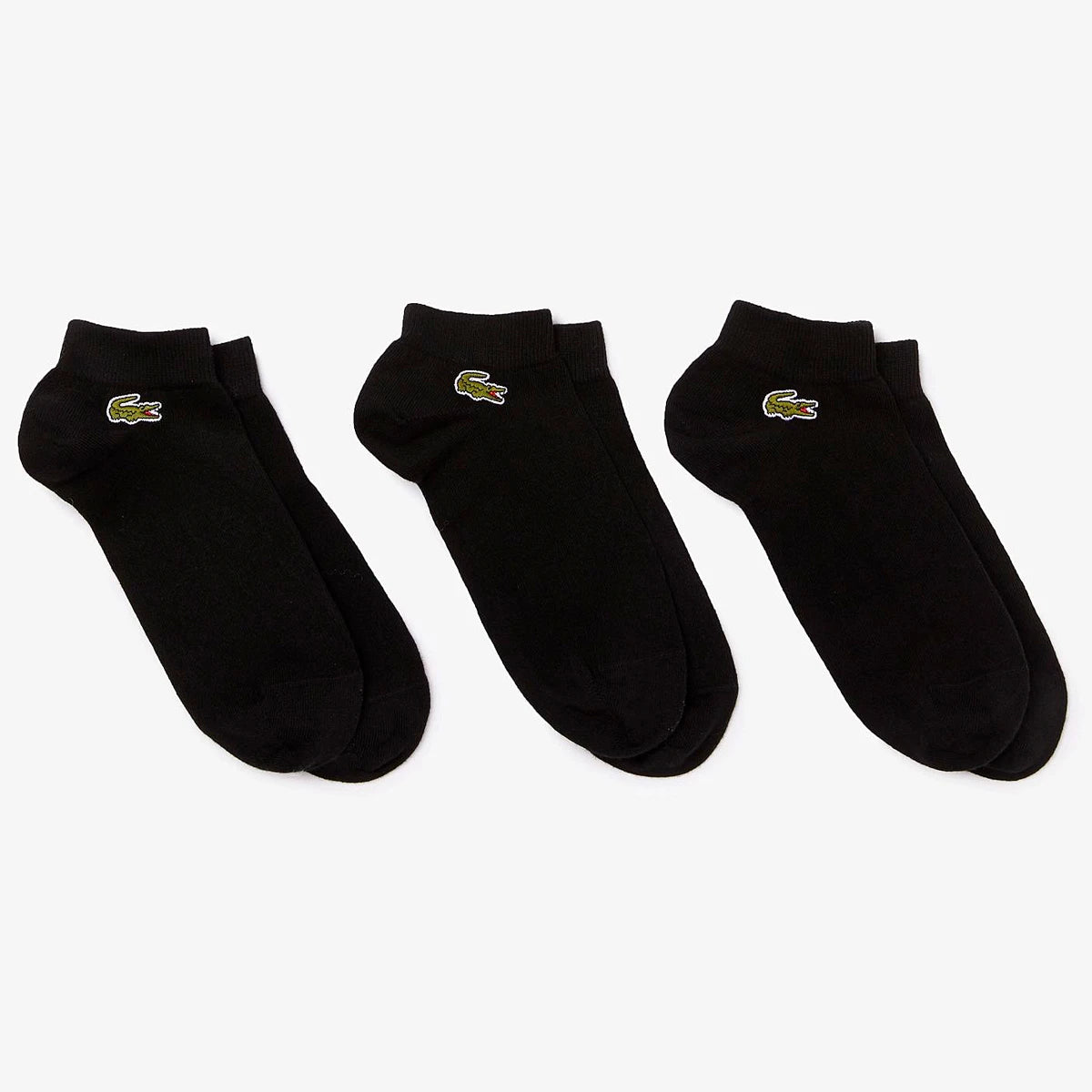 3 PAIRES DE CHAUSSETTES LACOSTE CORE PERFORMANCE (LOW)