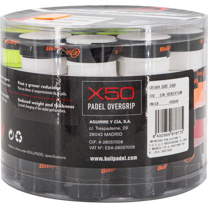 BOITE DE 50 SURGRIPS BULLPADEL GB1604