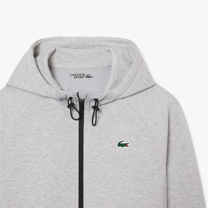 SWEAT LACOSTE CORE PERRFORMANCE A CAPUCHE FZ MESH