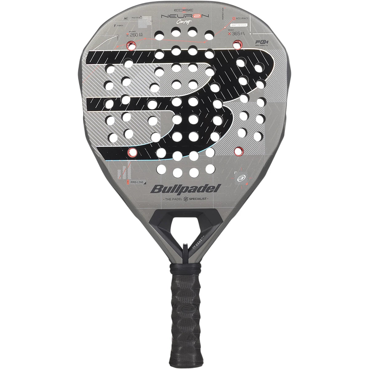 RAQUETTE PADEL BULLPADEL NEURON 02 EDGE COMFORT 27