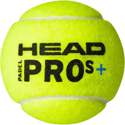 TUBE DE 3 BALLES HEAD PADEL PRO S +