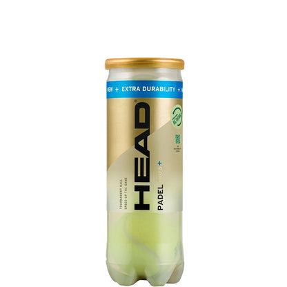 TUBE DE 3 BALLES HEAD PADEL PRO S +
