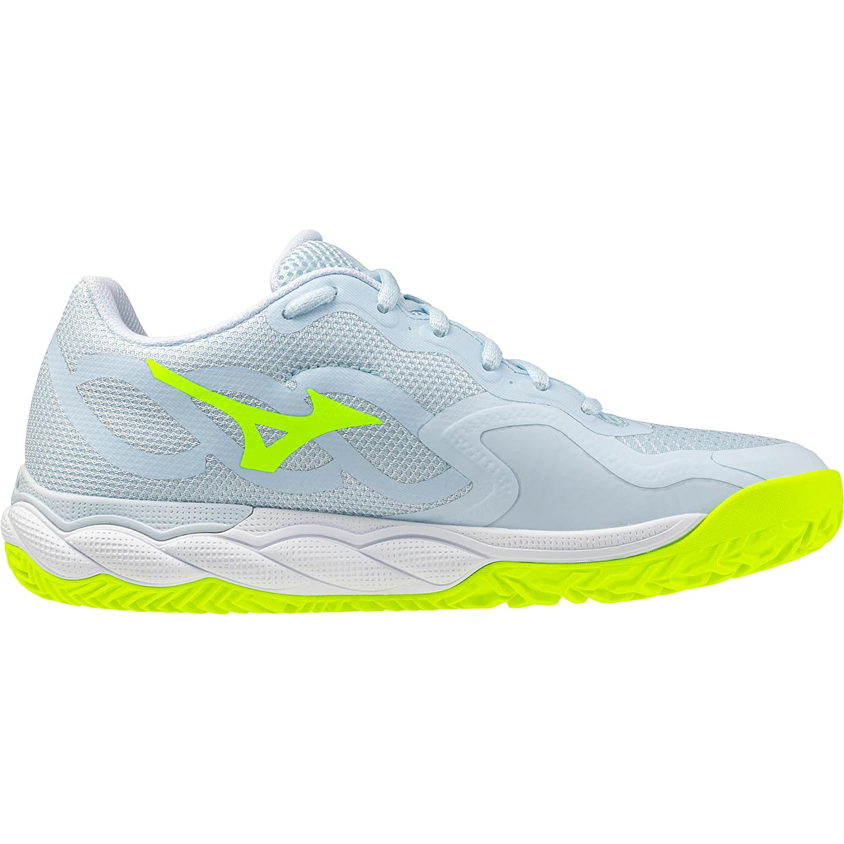 CHAUSSURES MIZUNO FEMME WAVE ENFORCE COURT TERRE BATTUE