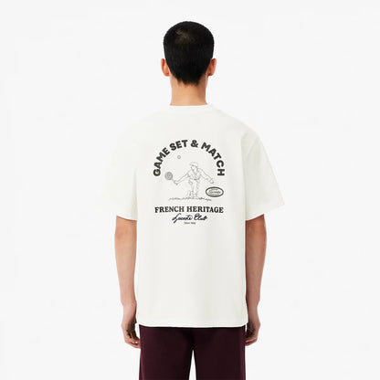 T-SHIRT LACOSTE HERITAGE GRAPHIC