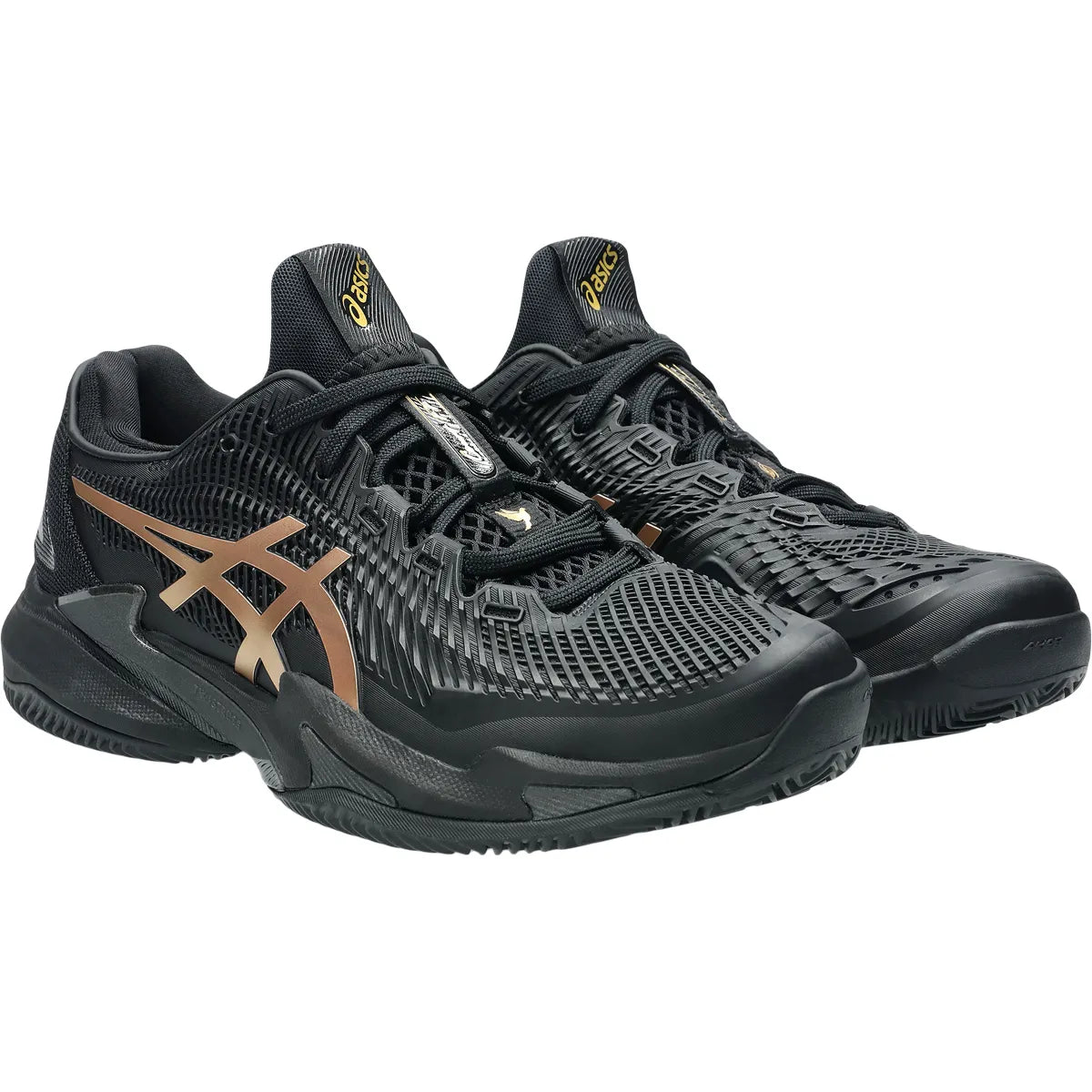 CHAUSSURES ASICS COURT FF 3 NOVAK NIGHT PACK TERRE BATTUE