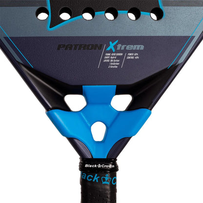 RAQUETTE DE PADEL BLACK CROWN PATRON XTREM